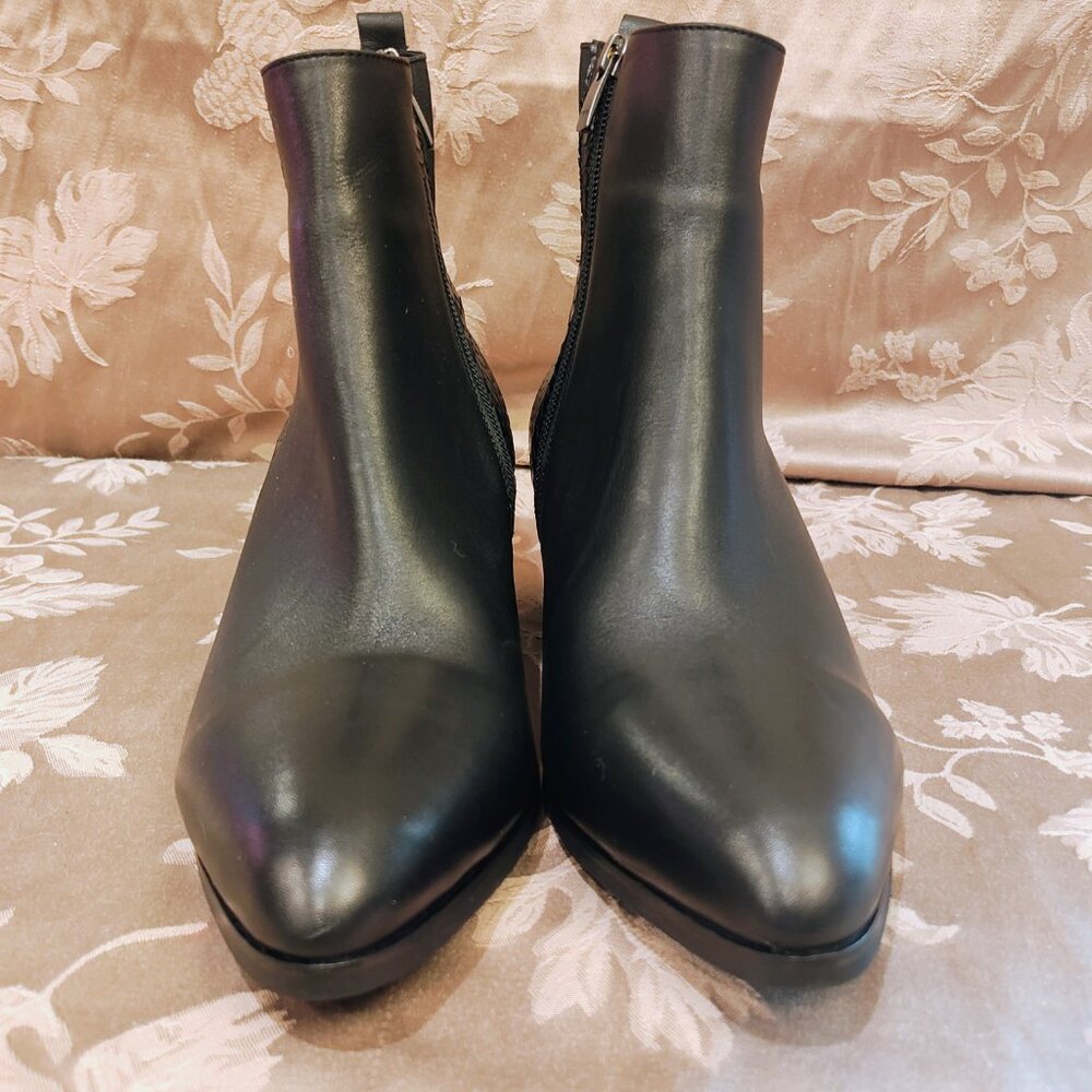 Spring Step Leather Ankle Booties, Size EU 40, Excellent Used Condition! (EUC) - Picture 3 of 7